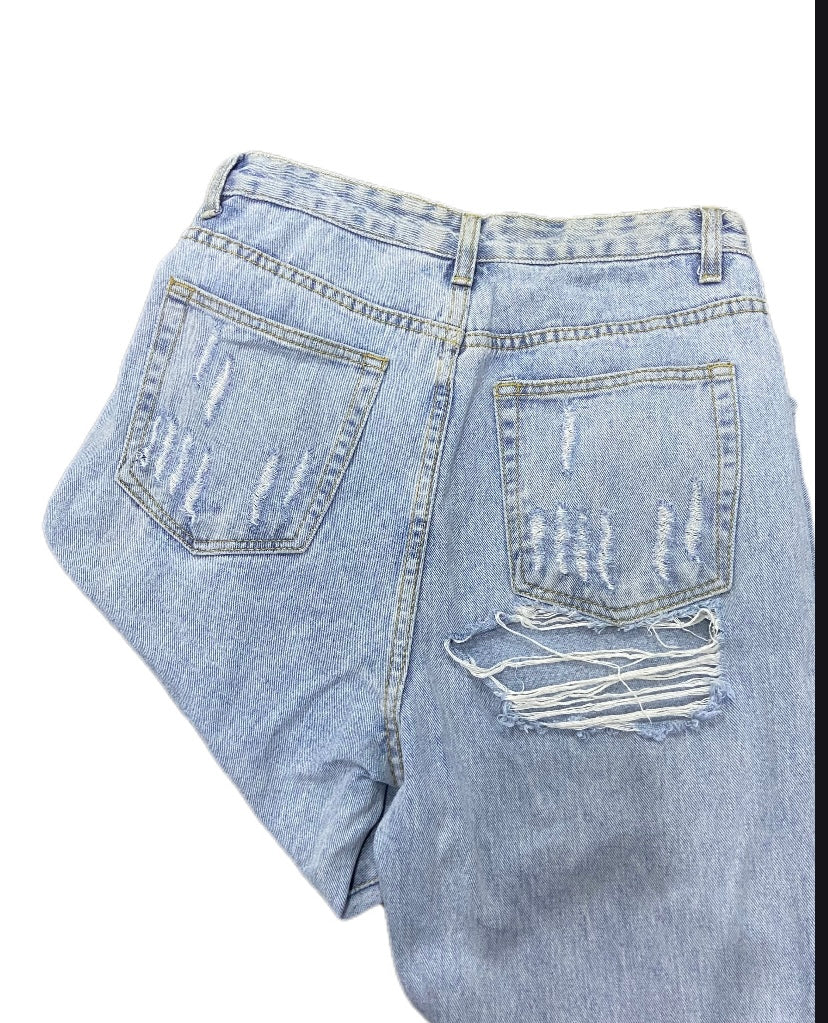 "PRETTY LITTLE THINGS" BLUE JEANS