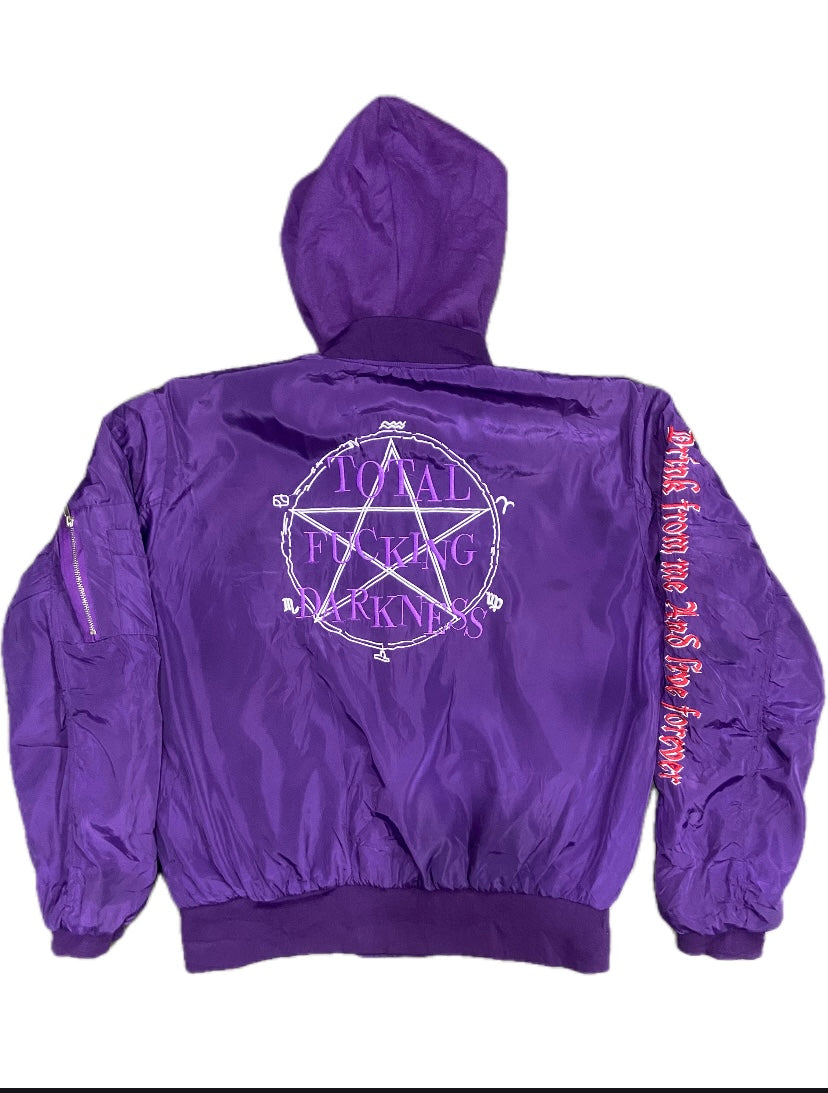 VETEMENTS AW16 TOTAL FUCKING DARKNESS BOMBER JACKET
