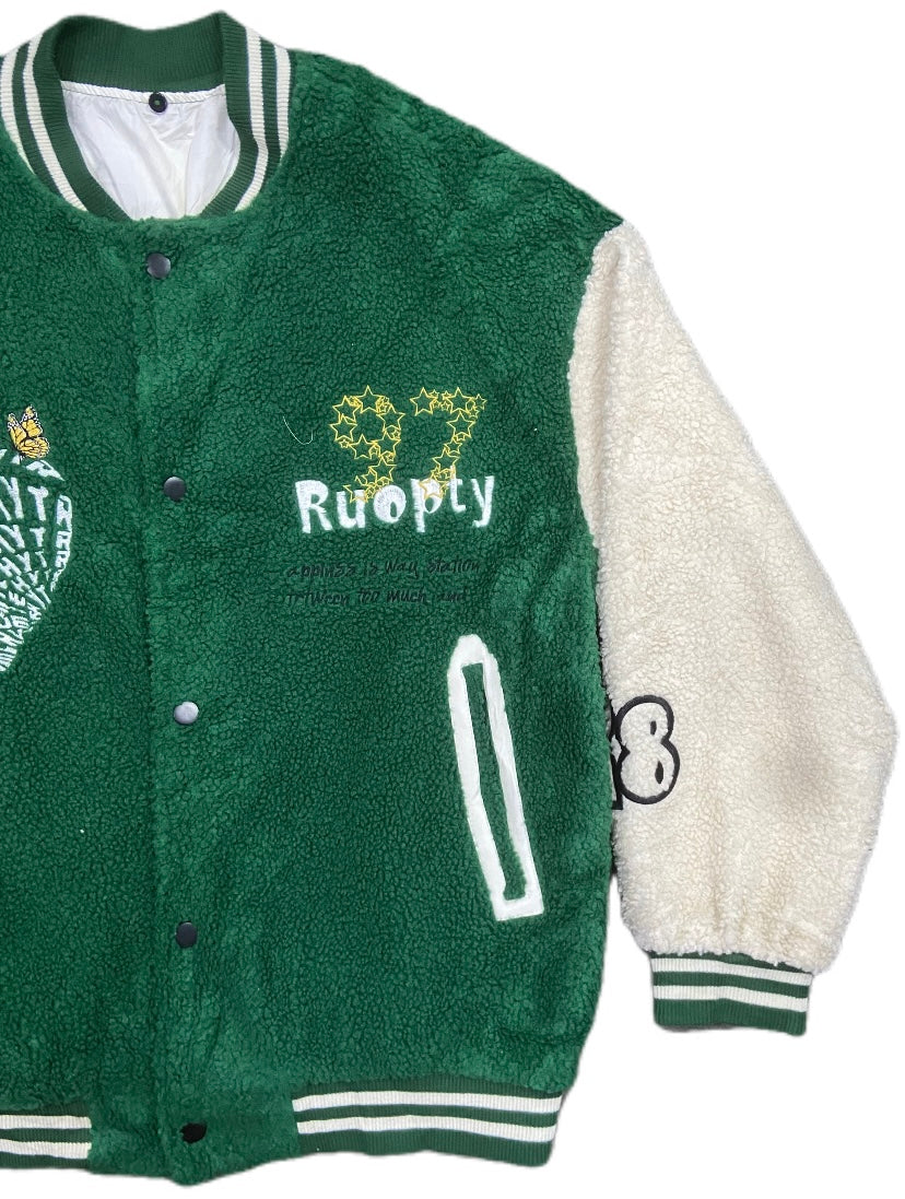 WOOLEN VARSITY JACKET