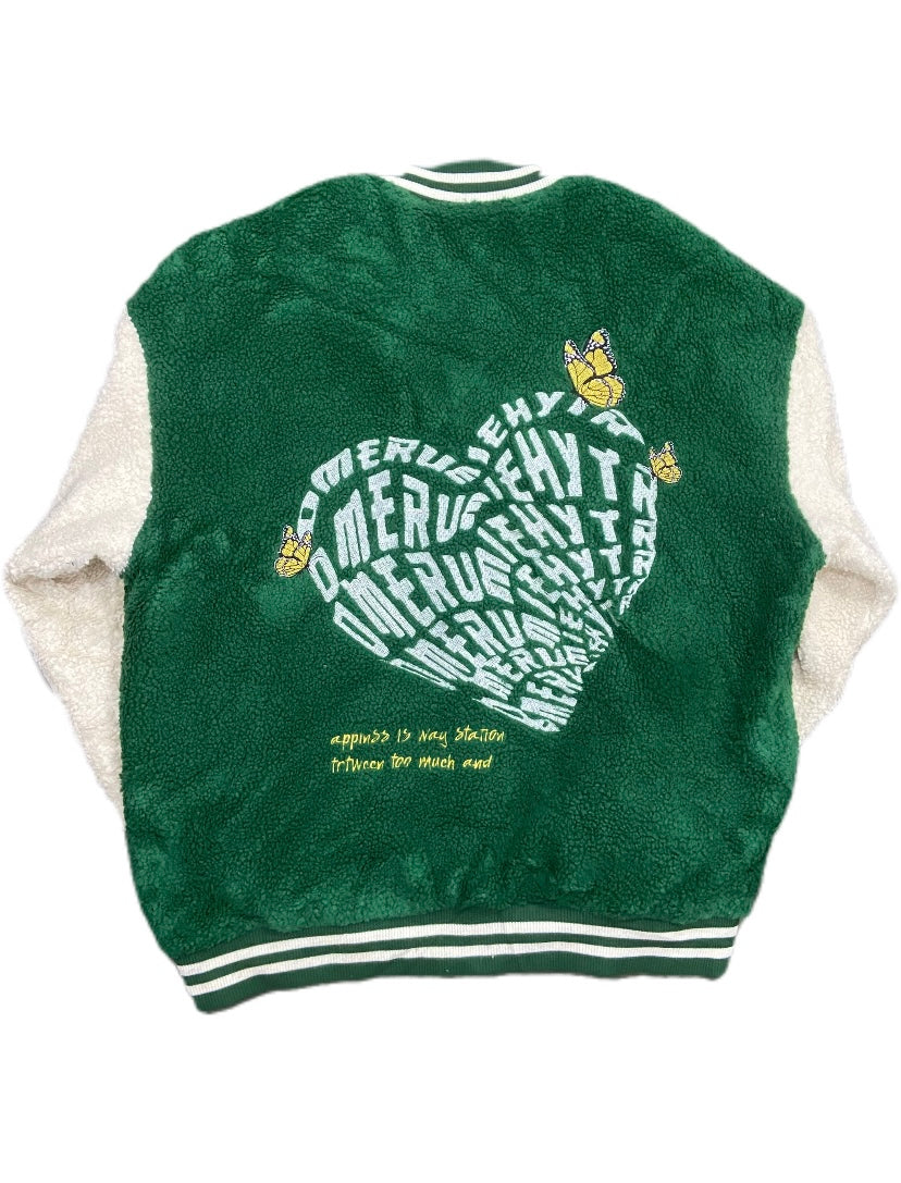 WOOLEN VARSITY JACKET