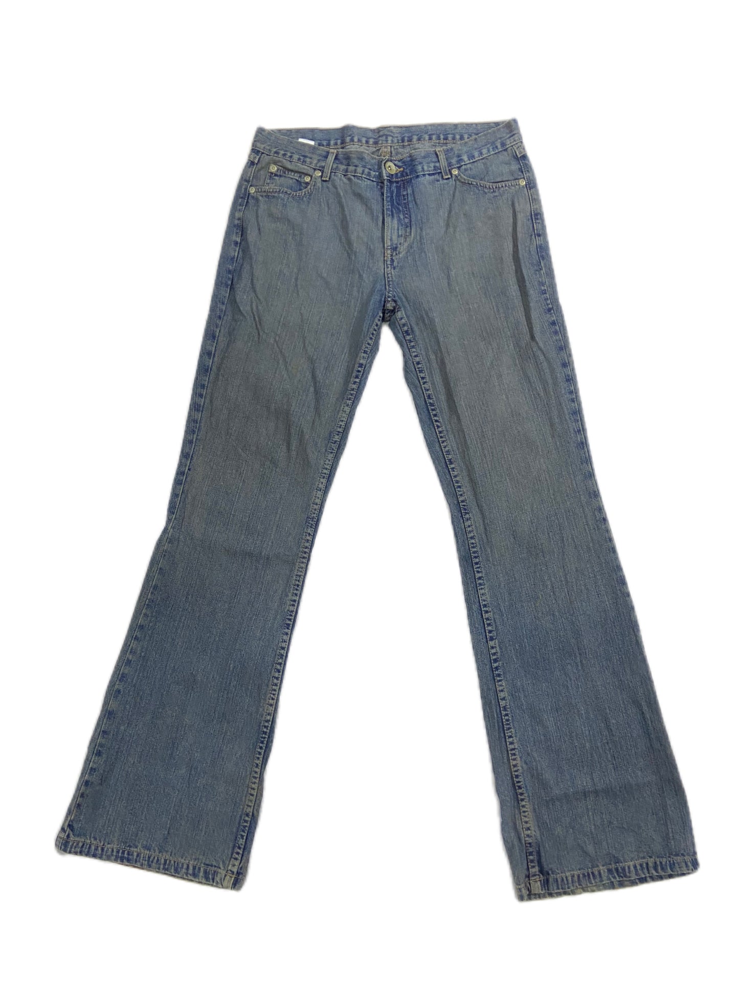 Brown Wash Denim Vintage Pants