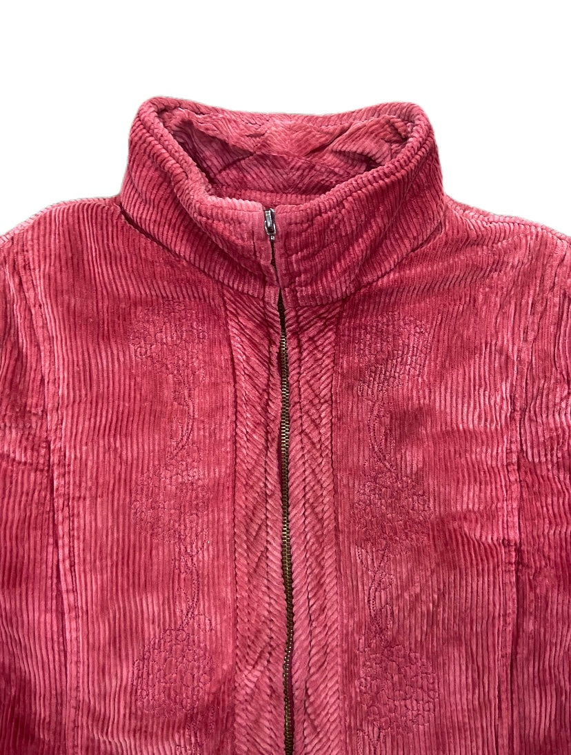 CORDUROY FULL ZIP UP JACKET