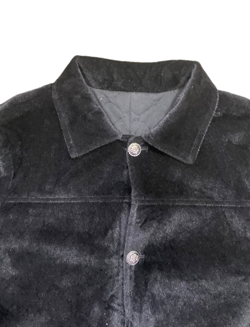 SUEDE BLACK JACKET