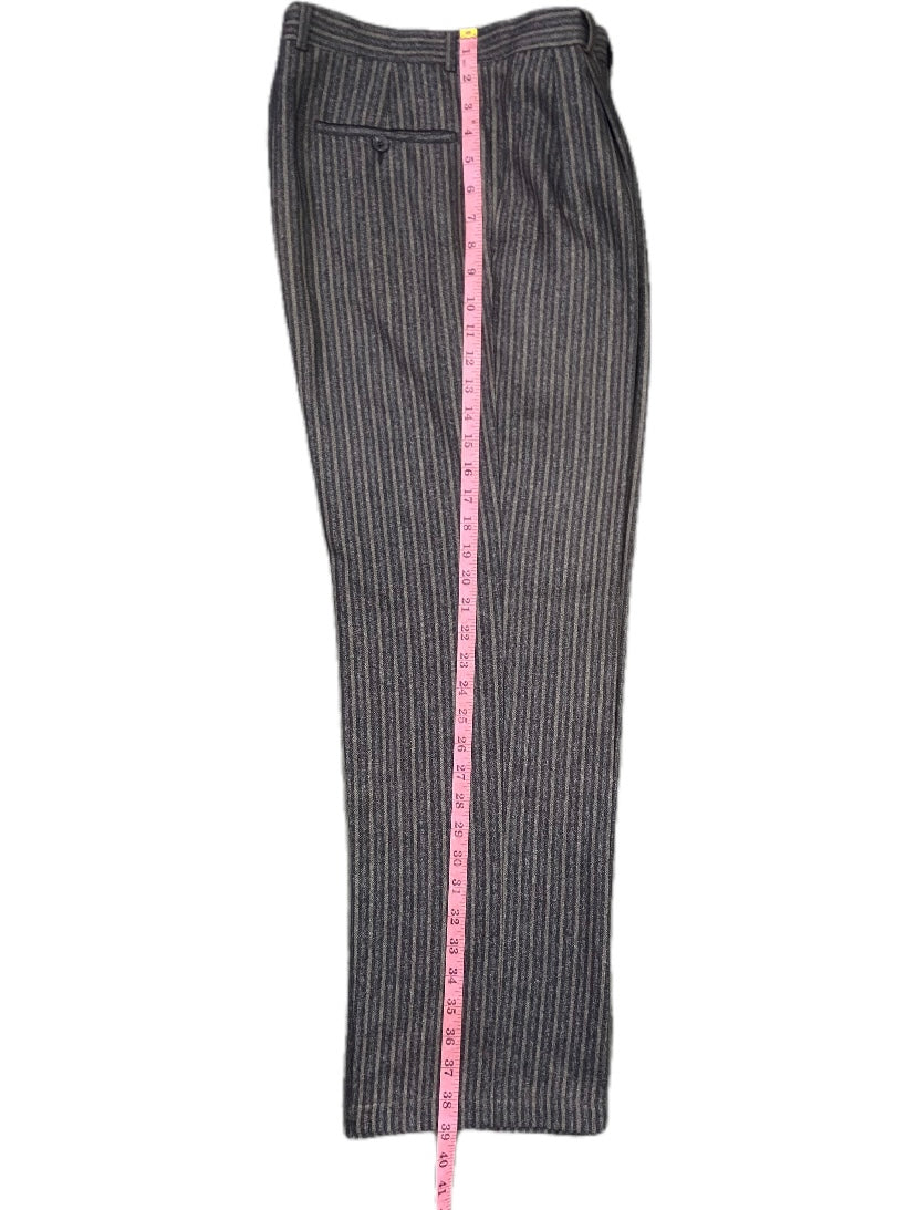 STRIPED BROWN GENTLE PANTS