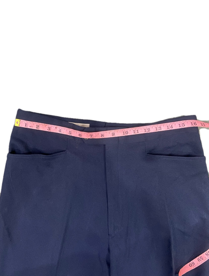 GRETA TERRY BLUE JERSEY PANTS