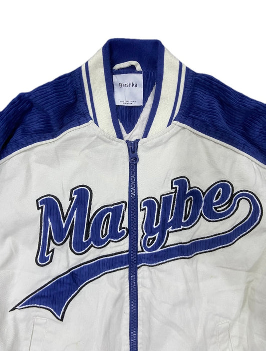 BERSHKA RACER VARSITY JACKET