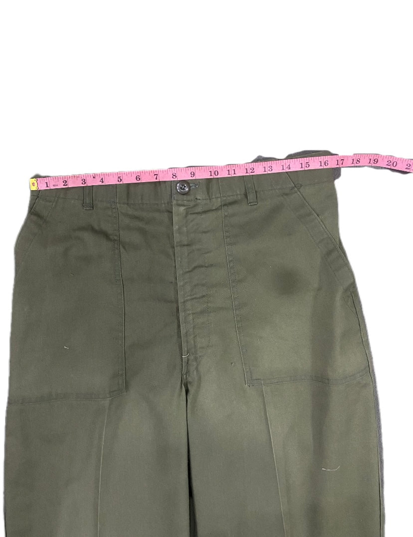 MILITARY VINTAGE 70'S US ARMY PANTS