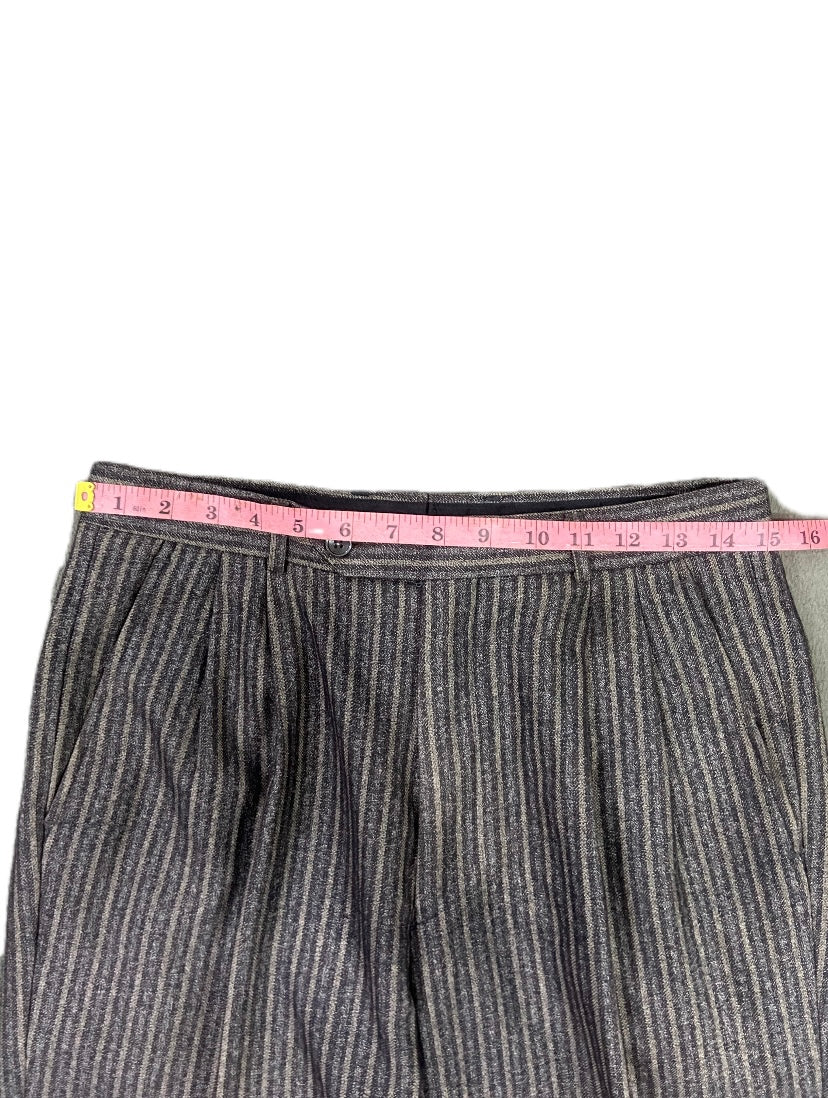 STRIPED BROWN GENTLE PANTS