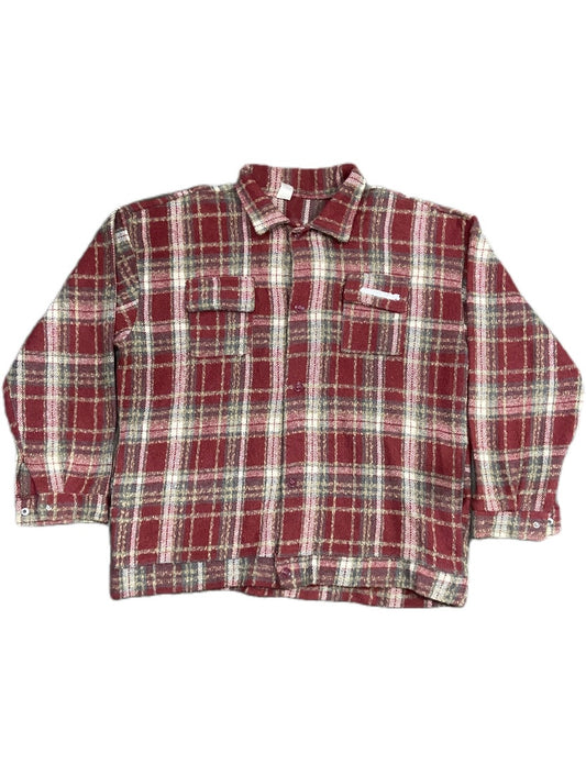 RETRO PLAID OVERSIZED JACKET