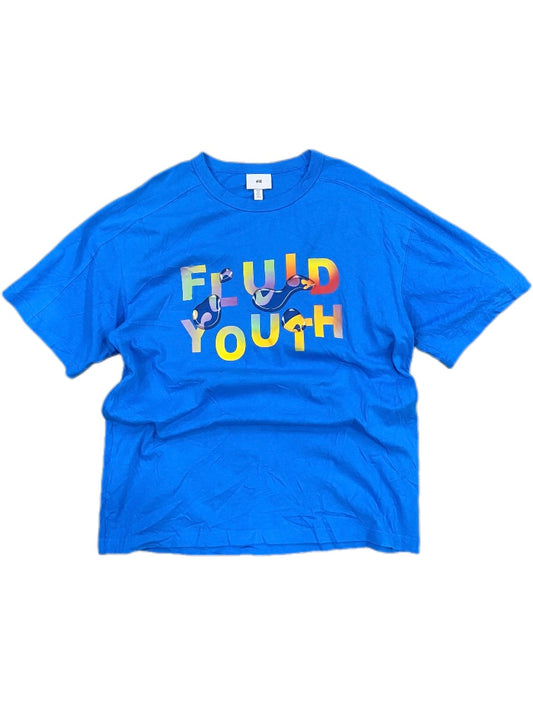H&M BLUE TSHIRT