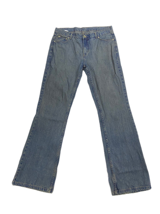 Brown Wash Denim Vintage Pants