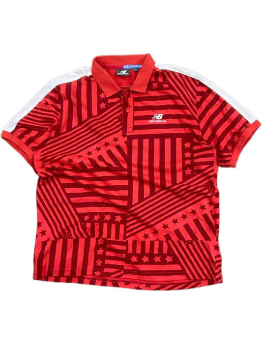 NEW BALANCE RED TSHIRT