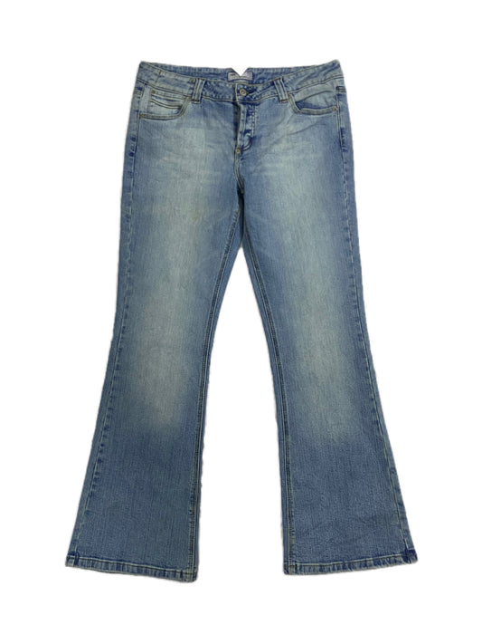 BOOT CUT DENIM PANTS