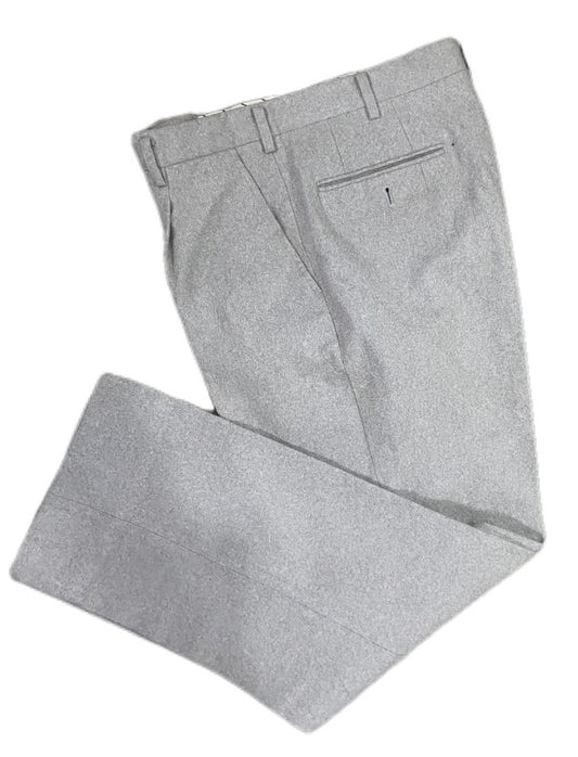 VINTAGE GRAY TWEED GENTLE PANTS