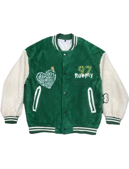 WOOLEN VARSITY JACKET