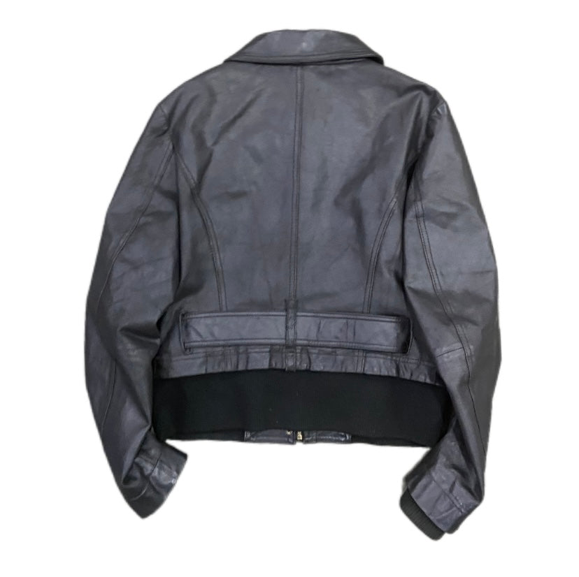 BLACK LEATHER JACKET