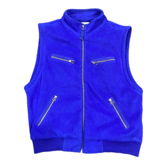 BLUE COZY VEST