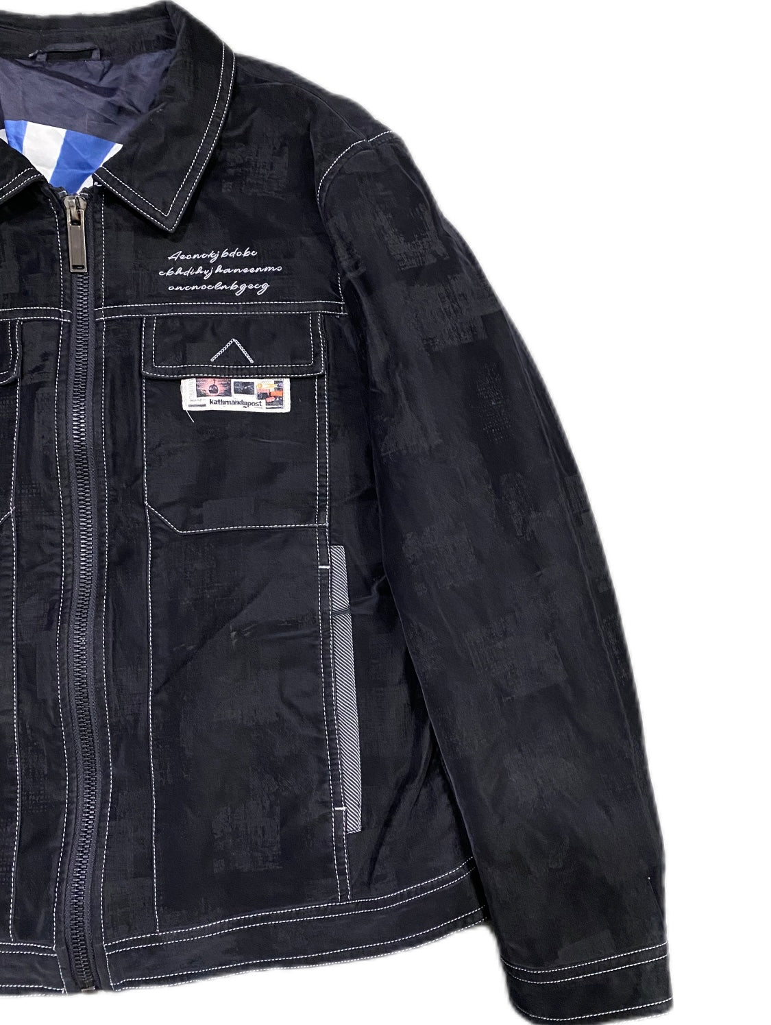 SUEDE BLACK WORKWEAR JACKET