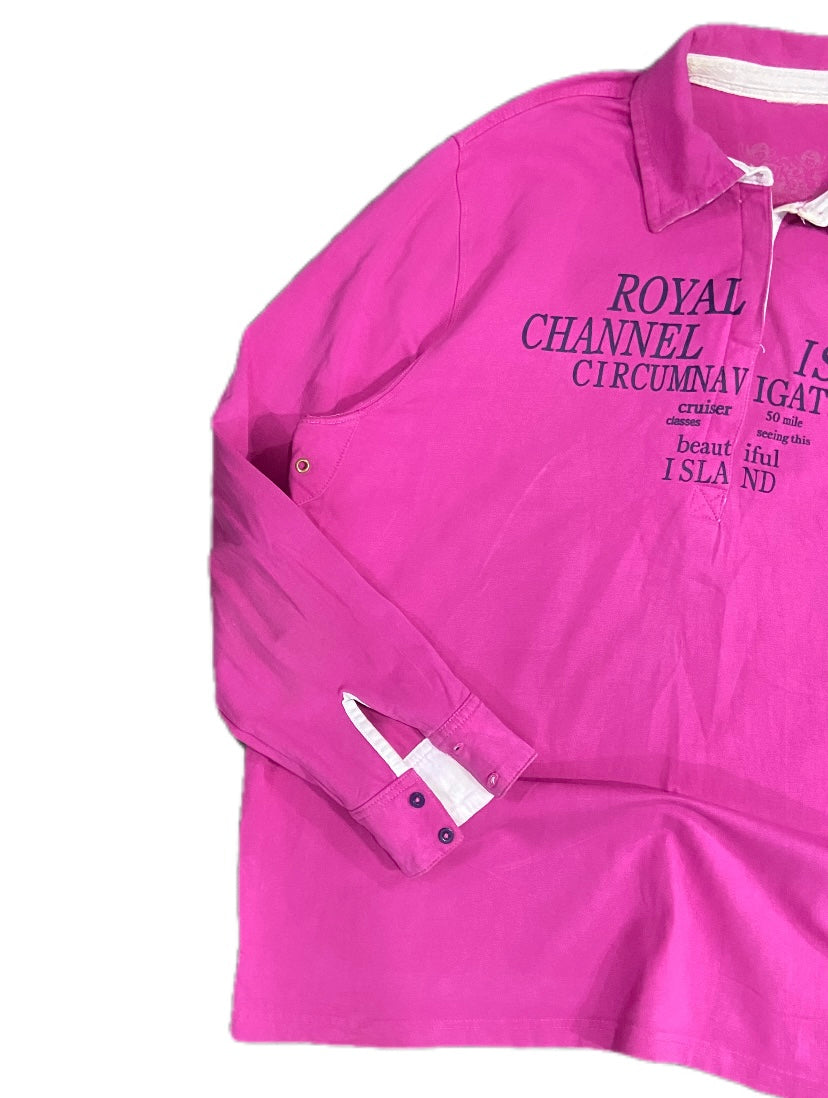 LANGARM PINK SHIRT