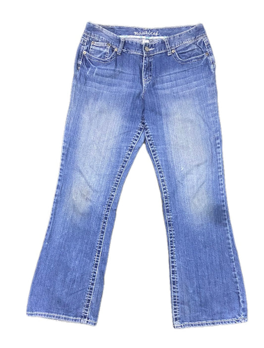 VINTAGE SILVER WESTERN MAURICE JEANS PANTS