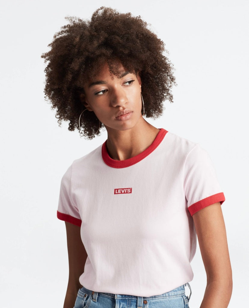 LEVIS PINK RINGER TSHIRT