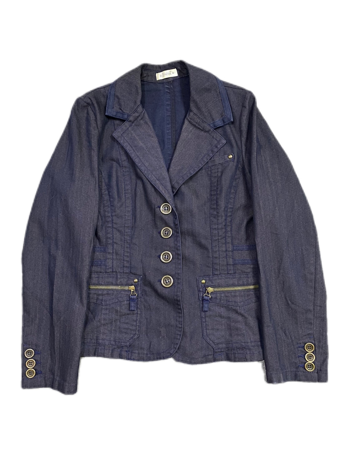 BONITA DENIM BLAZER JACKET