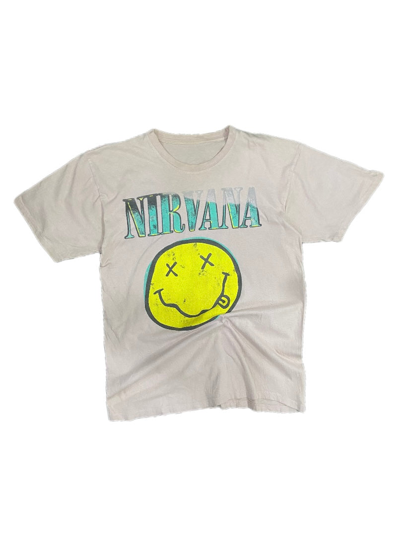 NIRVANA VINTAGE PINK TSHIRT