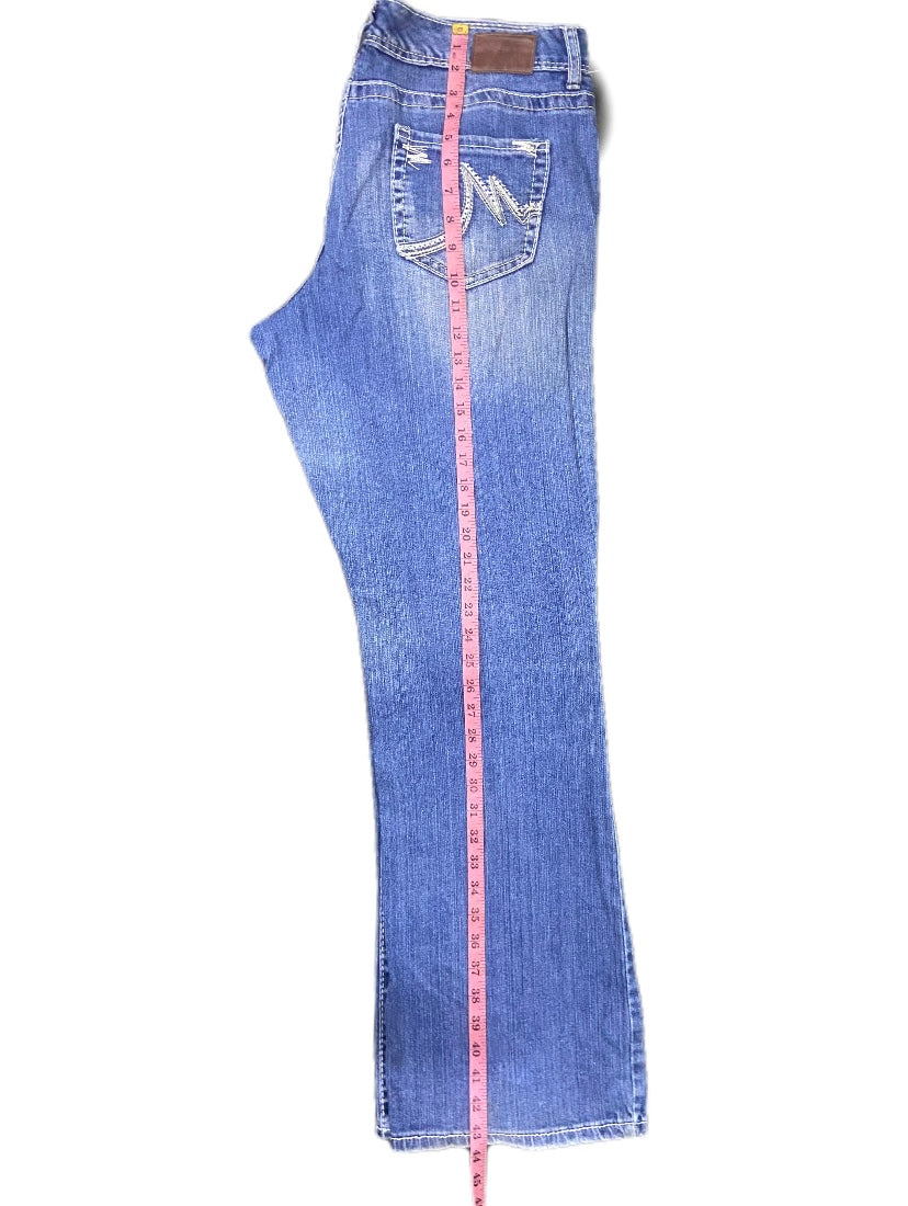 VINTAGE SILVER WESTERN MAURICE JEANS PANTS