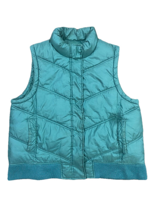 GAP GREEN GILET PUFFER VEST