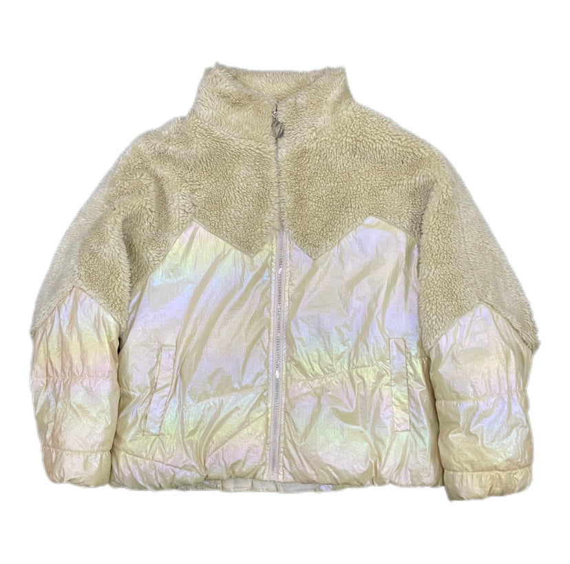 BEIGE FUR JACKET