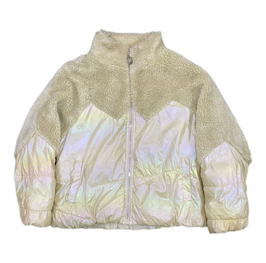 BEIGE FUR JACKET