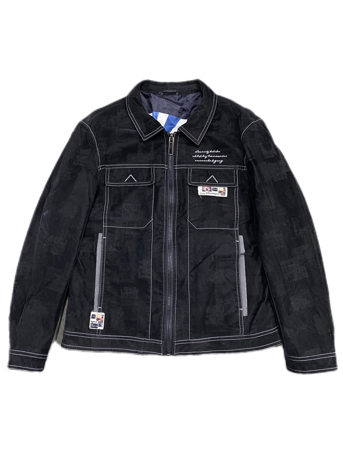 SUEDE BLACK WORKWEAR JACKET