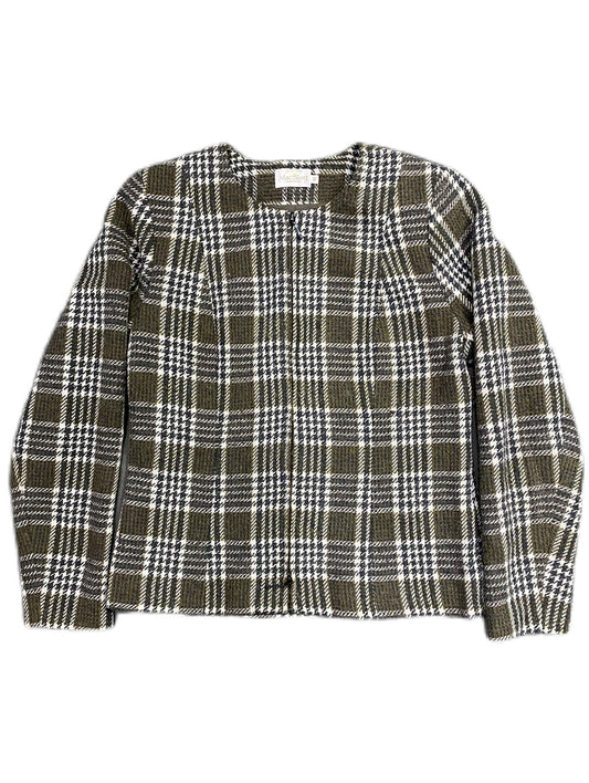 MAC SCOTT PLAID TWEED JACKET